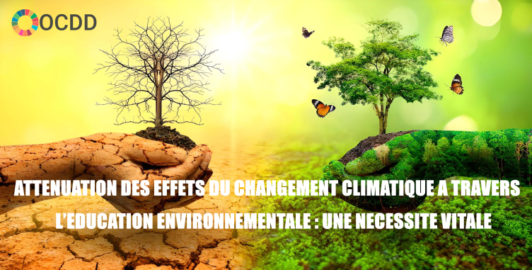 You are currently viewing ATTENUATION DES EFFETS DU CHANGEMENT CLIMATIQUE A TRAVERS L’EDUCATION ENVIRONNEMENTALE : UNE NECESSITE VITALE